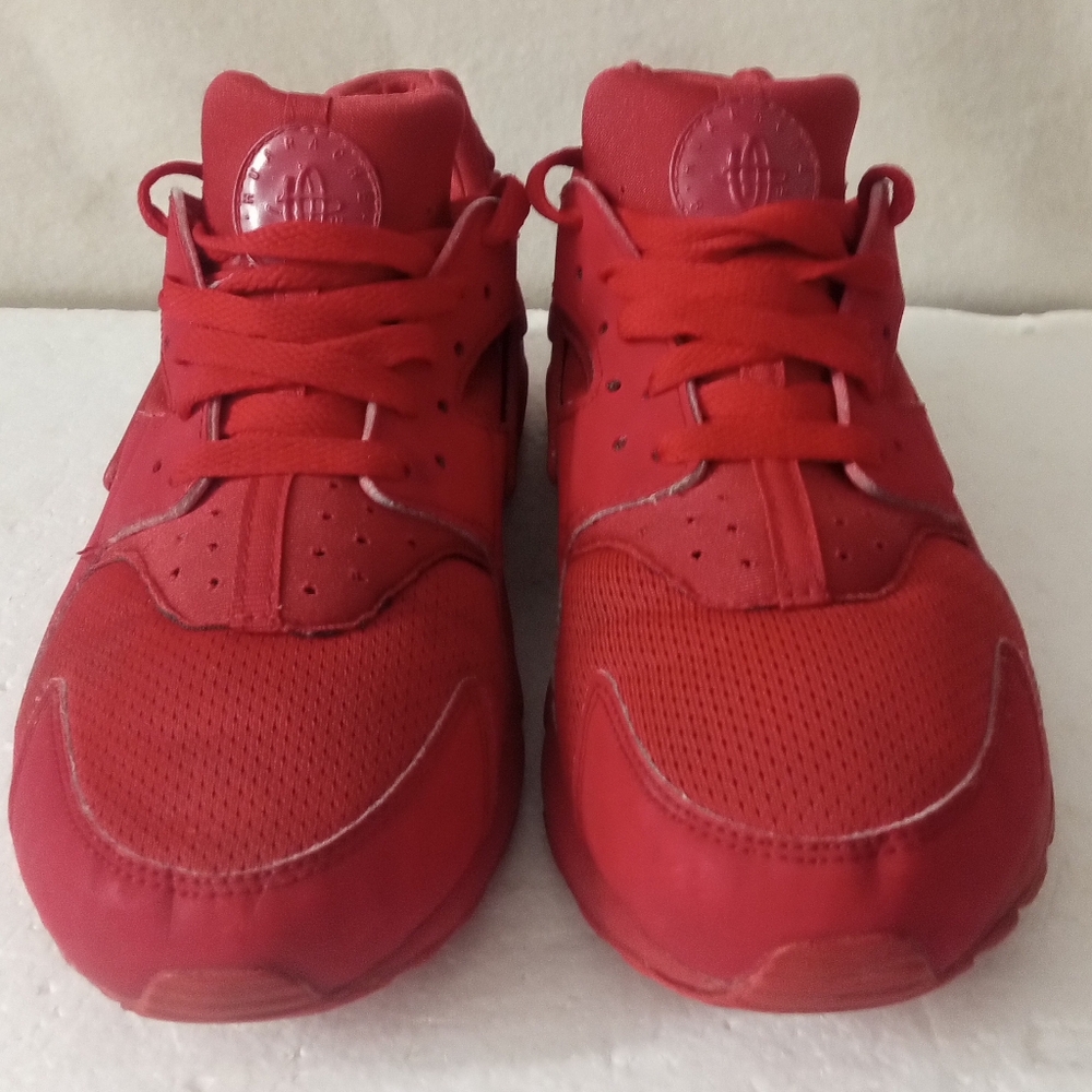 NIKE Air Huarache Run University Red Size 6.5-